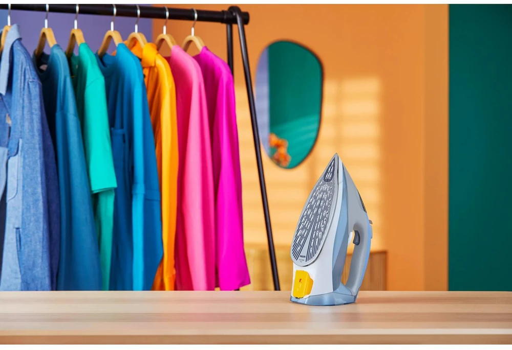 Philips 7000 serija HV garų lygintuvas, DST7011/20, šviesiai mėlynas / pilkas