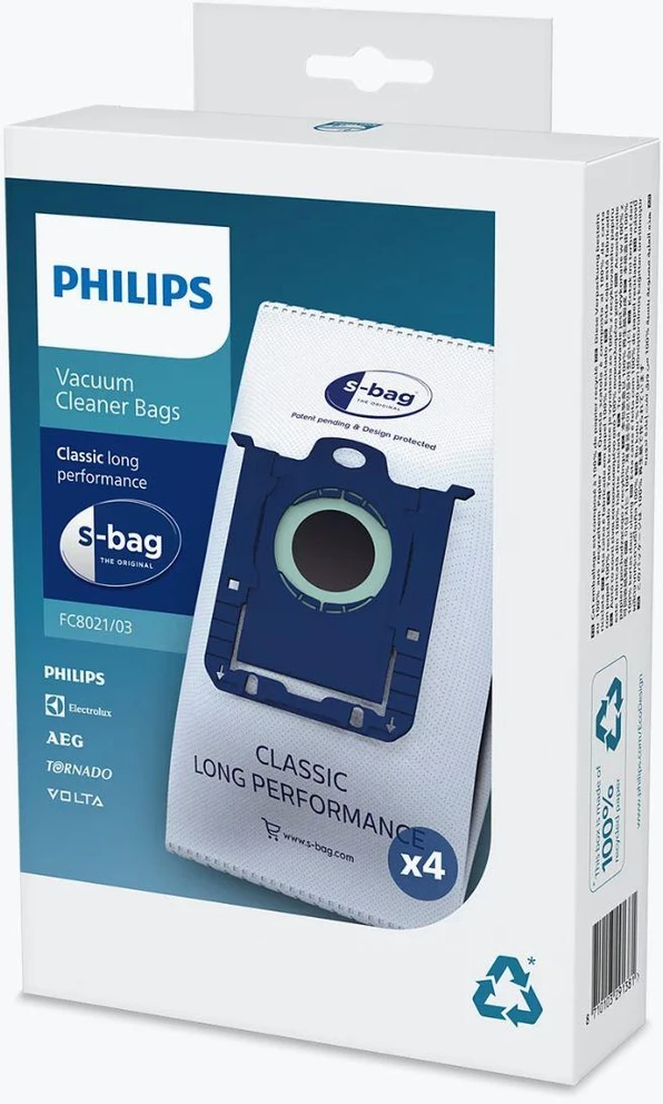 PHILIPS FC8021/03 (S-bag) D. s. filtrai