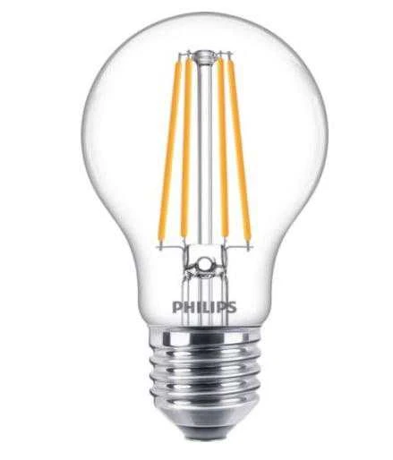 Lemputė Philips LED filamentinė. A60. E27.8.5W.1055LM.4000K