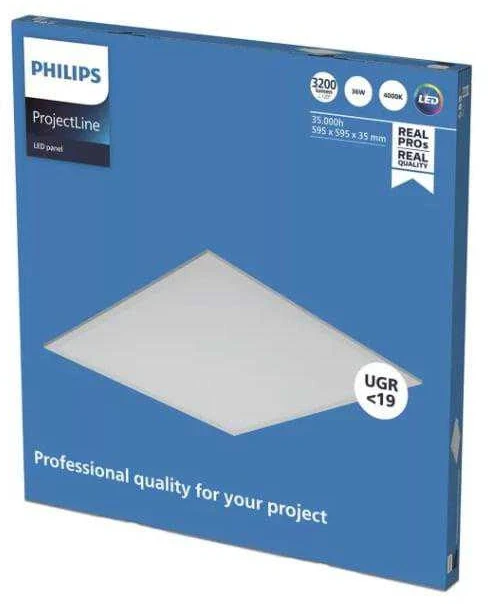 Philips PANELĖ LED MONTUOJAMA 6060 3200LM 4000K