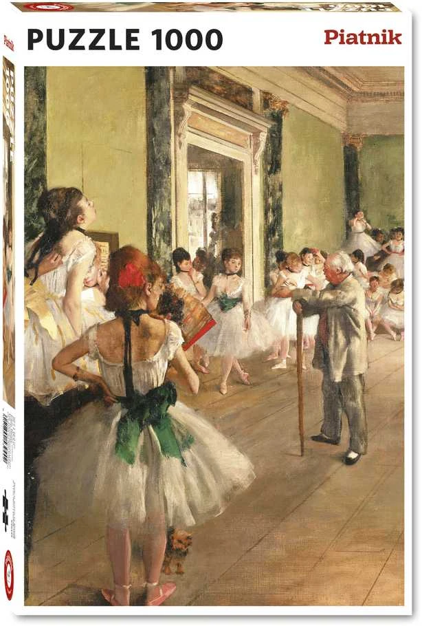 PIATNIK Dėlionė 1000 vnt. - Degas: Šokių klasė