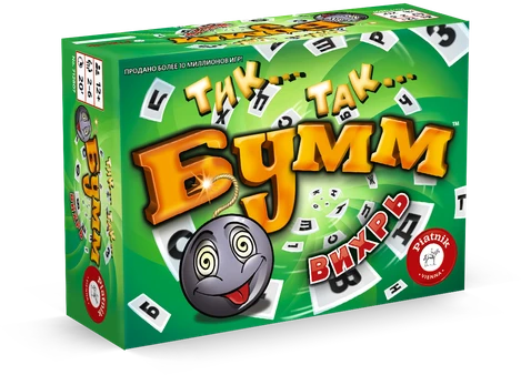 PIATNIK Žaidimas „Tik-Tak Bumm: žodžių tornadas“ (Rusų kalba)