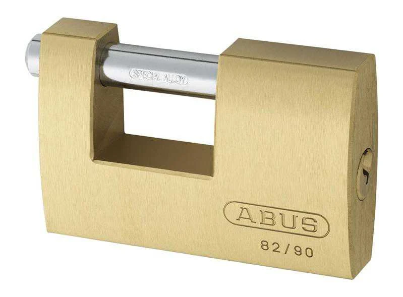 Piekaramā slēdzene Abus 82/90 32442, zelta krās., 61 mm