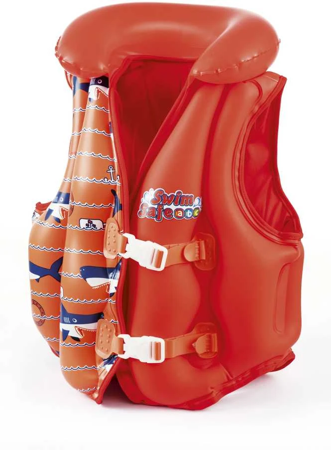 Bestway 32156, Mėlyna, Oranžinė, Rožinė, Maudymosi liemenė, Paveikslėlis, 3 metai, Berniukams/mergaitėms, 30 kg