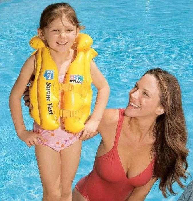 Intex Deluxe Swim Vest Pool School 58660EU Geltona