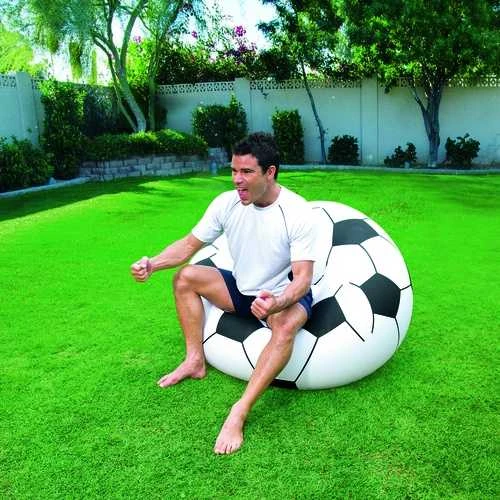 BESTWAY kėdė pripučiama Futbolas114cm x 112cm x 71cm, 75010B