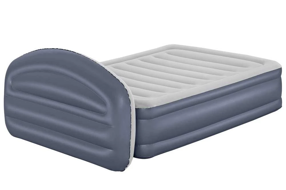 Pripučiamas čiužinys Bestway Queen, mėlyna sp./balta sp., 229 cm x 152 cm
