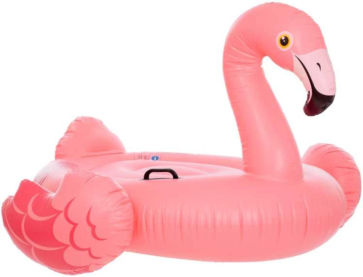 Pripučiamas žaislas INTEX Mega Flamingas Island 142x137x97cm rožinis 57558NP
