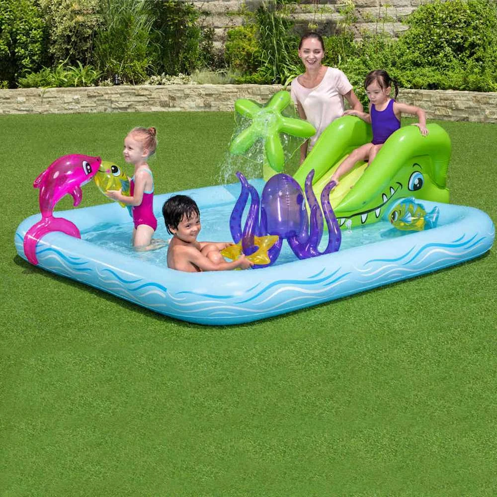 BESTWAY baseinas Fantastiškas akvariumas 239cm x 206cm x 86cm, 53052B