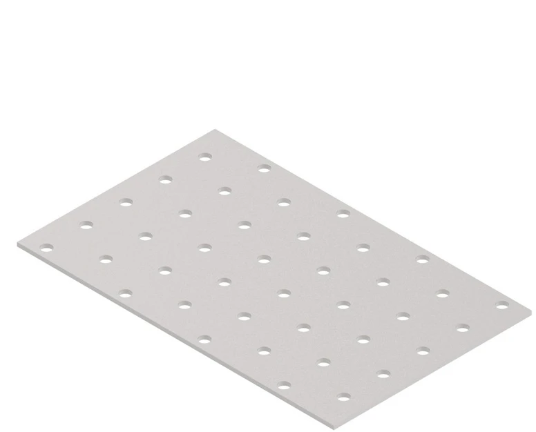 Arras Tvirtinimo plokštės išmatavimai: 160 mm x 100 mm x 2 mm