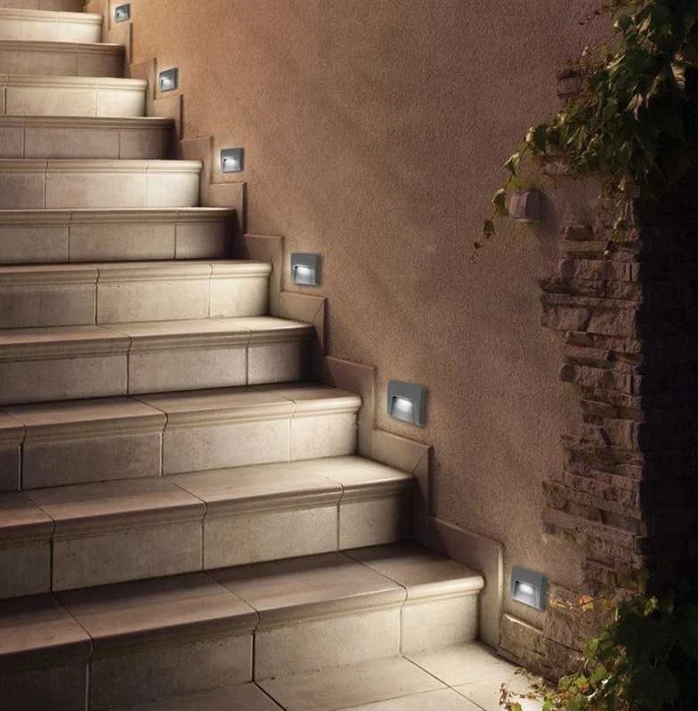 Viokef 3W LED sieninis šviestuvas COP, tamsiai pilkas, 3000K, IP65, 4308900