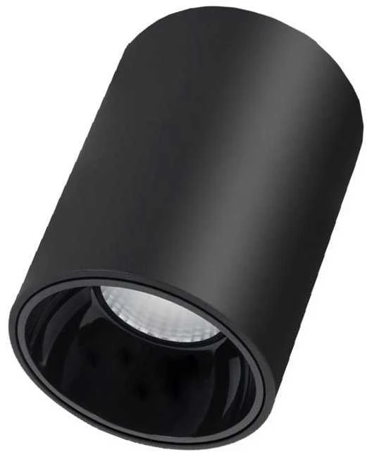 Tvirtinamas šviestuvas lubų Tope Tulsa, 3000°K, LED, juoda sp.
