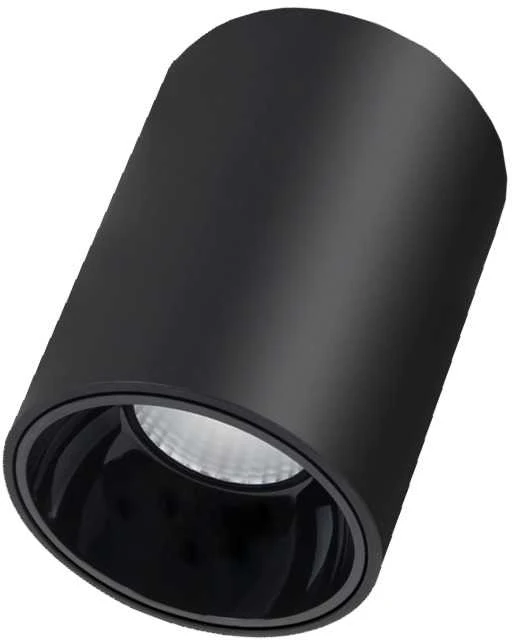 Tvirtinamas šviestuvas lubų Tope Tulsa, 3000°K, LED, juoda sp.