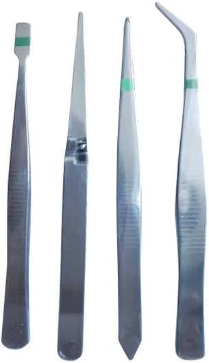 Okko Varr TWEEZERS SET. 4 UNIT. VG177