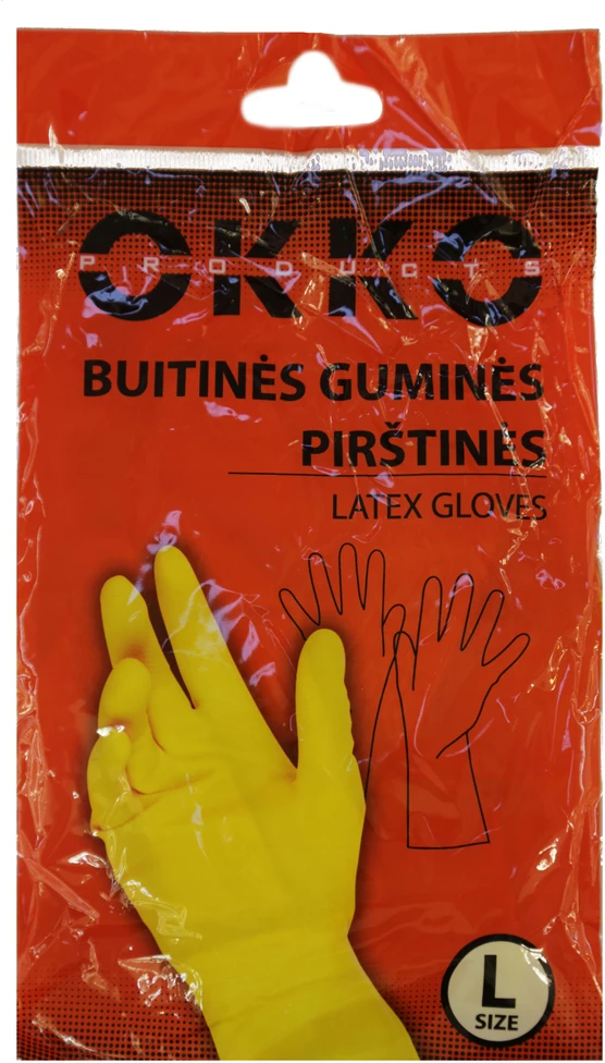 Bloomsbury Publishing PLC Buitinės guminės pirštinės OKKO L