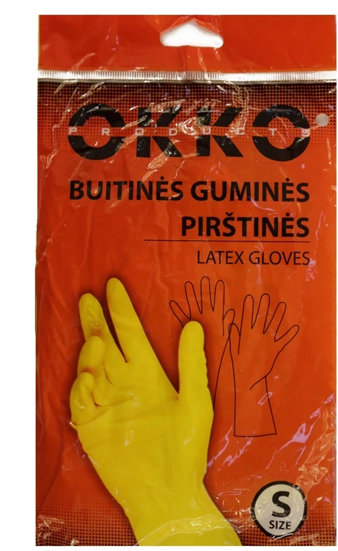 Pirštinės guminės Okko, S