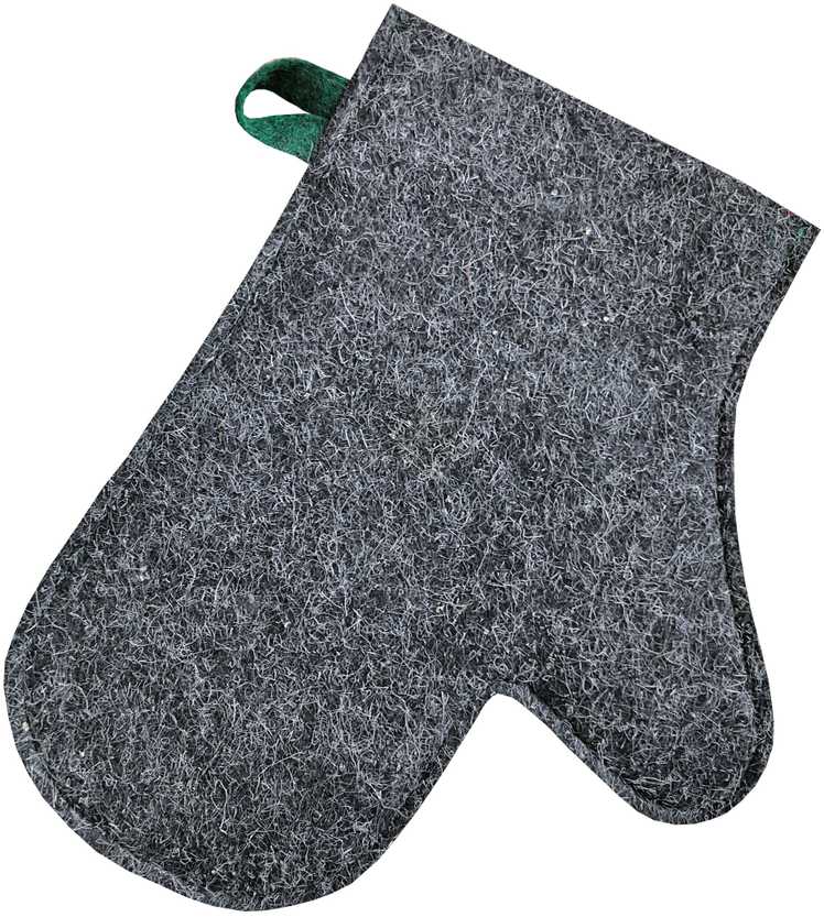 Urban Outdoor SAUNA MITTEN GRAY FLAMMIFERA