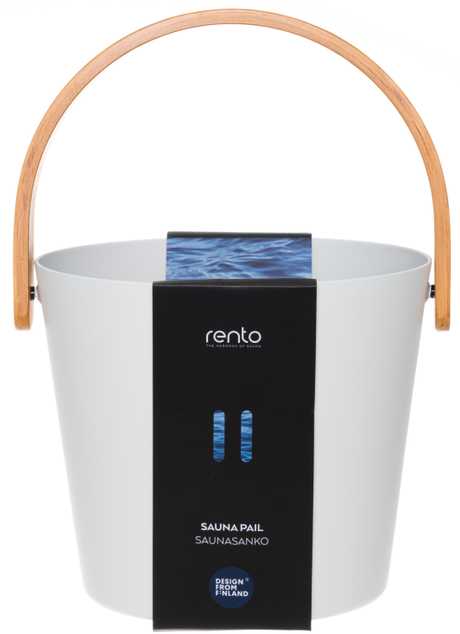 Rento Aliuminio kibiras baltos spalvos