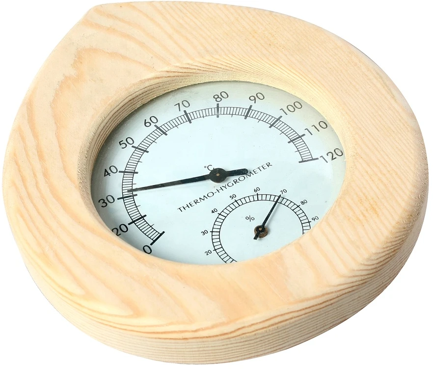 Sauna THERMOMETER WITH HYGROMETER