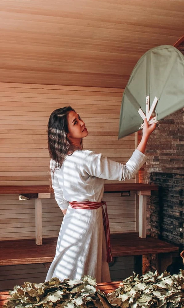 Sauna fan. 50 x 100 cm. various colours