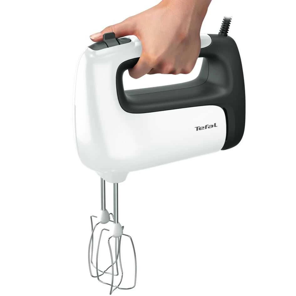 Plakiklis Mikseris ar bļodu Tefal Prep'Mix+ HT464138, balta krās./pelēka krās.