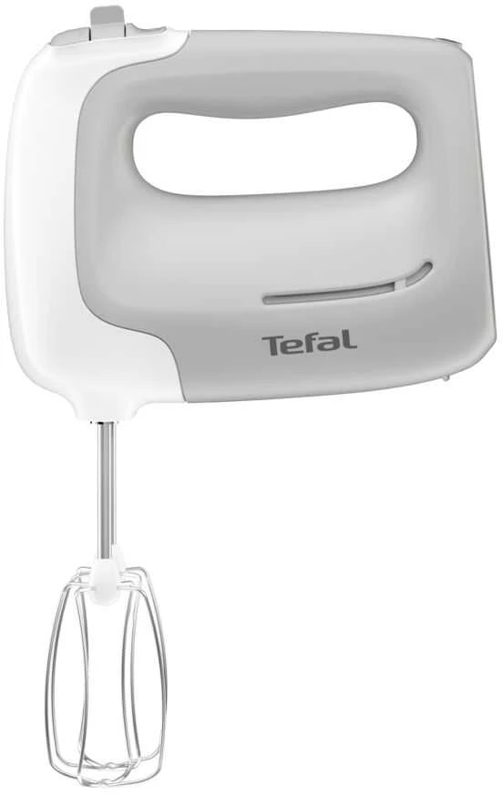 Plakiklis TEFAL | Hand Mixer | HT450B38 | Hand Mixer | 450 W | Greičių skaičius 5 | Turbo mode | Baltas