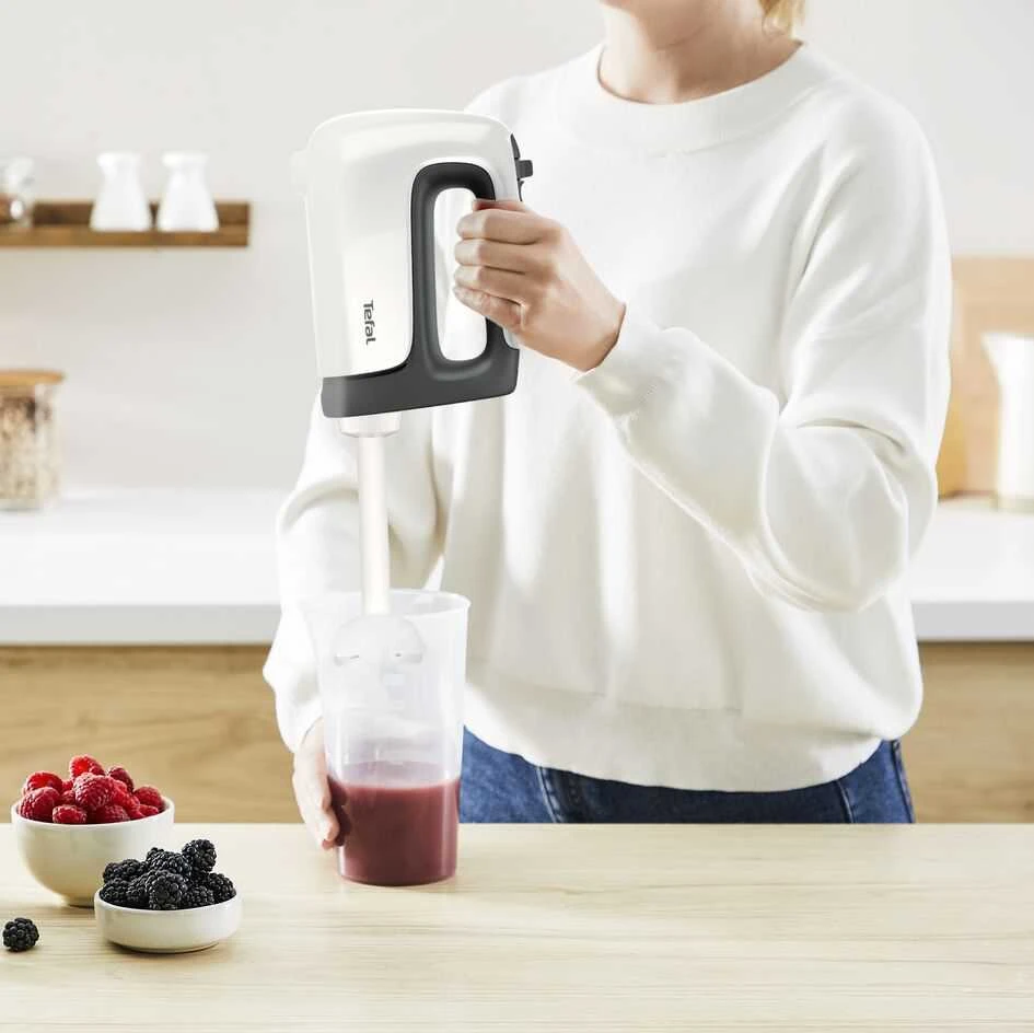 Plakiklis Mikseris Tefal Prep'Mix+ HT461138, balta krās./melna krās.