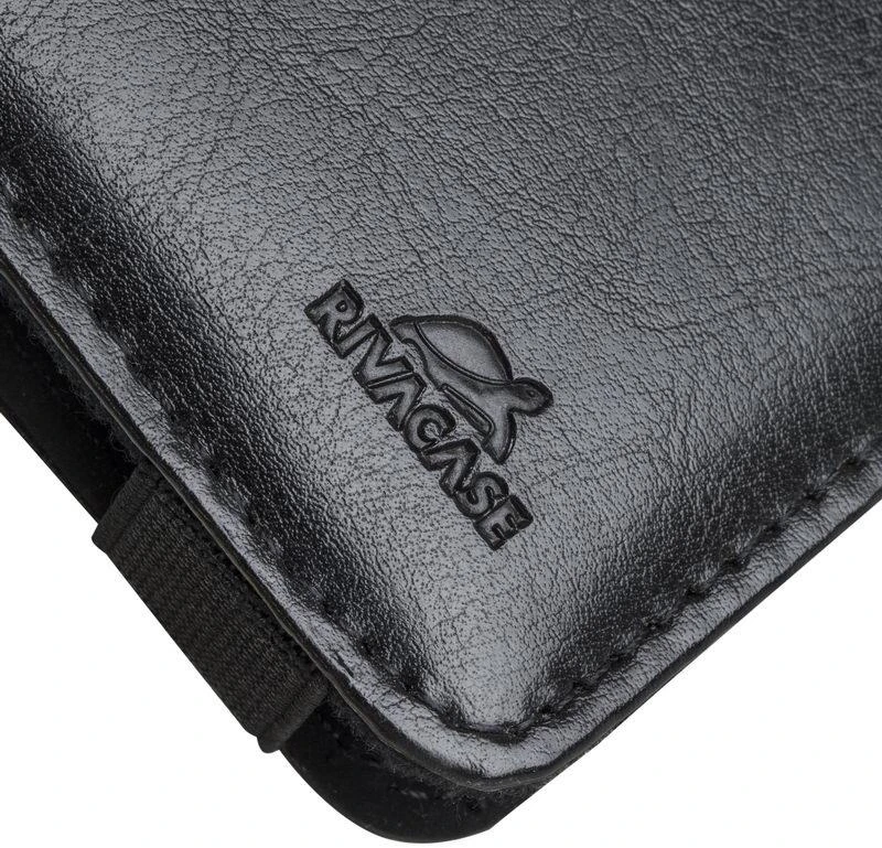 RIVACASE 3003 Atverčiamas Planšetinio kompiuterio dėklas 7"-8" 12/48 Juodas