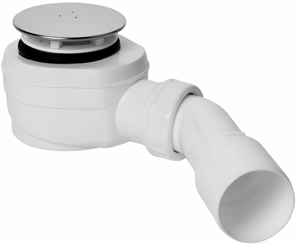 Plastbrno Dušo latakas EWNN542 50 40 Inox, žemas, 45°, 40 50 mm