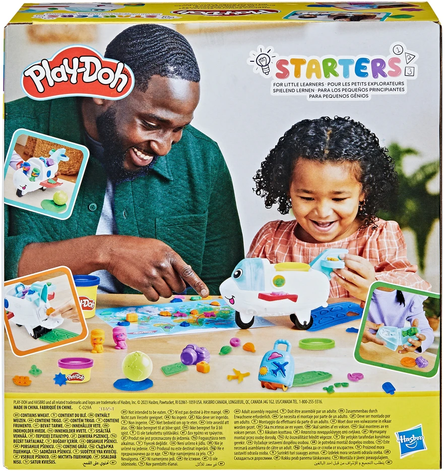 PLAY-DOH Rinkinys „Kelionės lėktuvu“