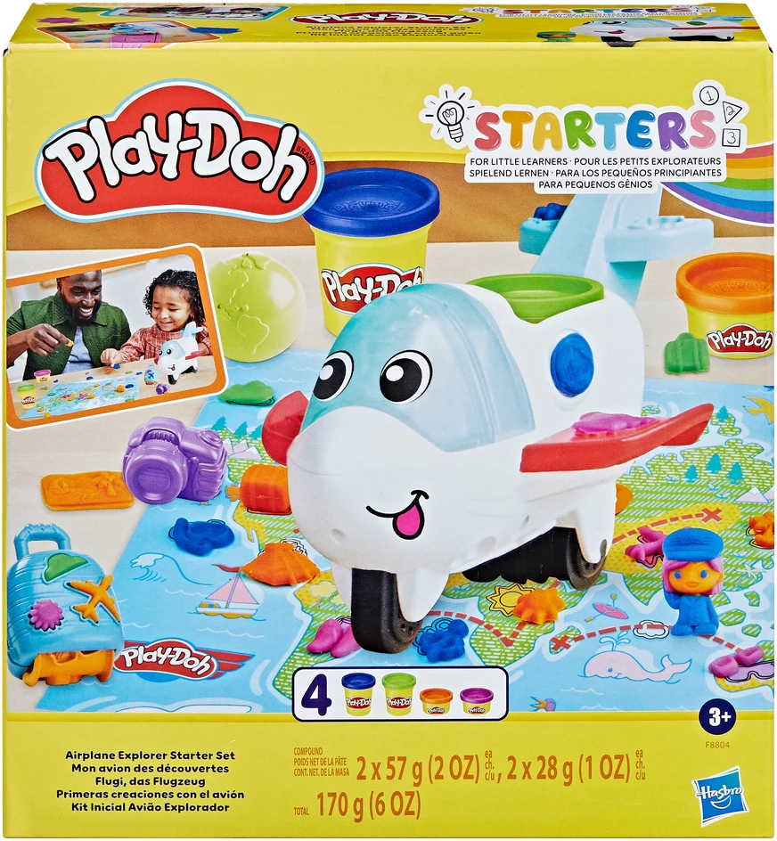 PLAY-DOH Rinkinys „Kelionės lėktuvu“