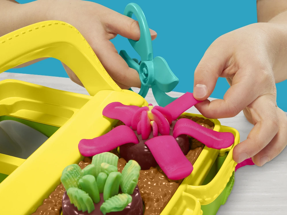 Plastilinas Hasbro Play-Doh Blooming Flowers