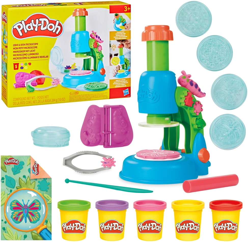 PLAY-DOH Rinkinys „Mikroskopas“