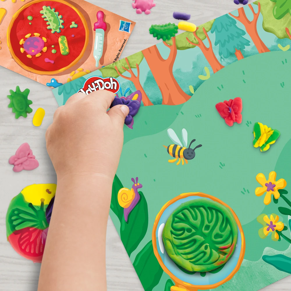 PLAY-DOH Rinkinys „Mikroskopas“
