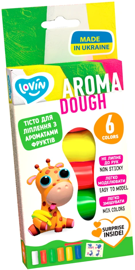 Plastilinas Lovin Aroma Dough, įvairių spalvų