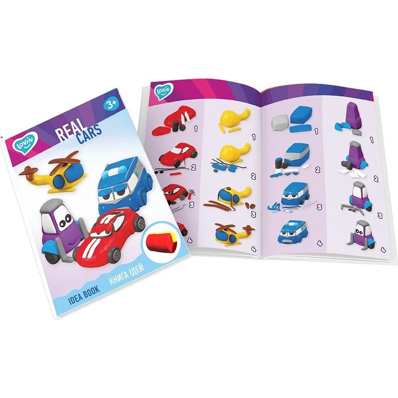 Plastilinas Lovin Real Cars ETC41191