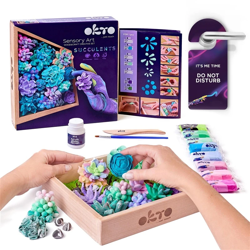 Plastilinas Okto SUCCULENTS TENDERNESS ETC10010