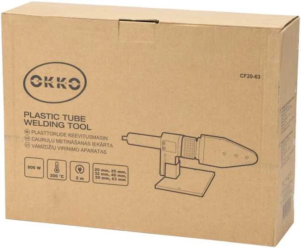 Okko Sourcing PVC vamzdžių suvirinimo aparatas CF20-63 800W