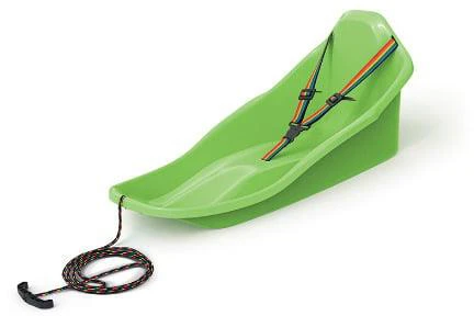 Plastikinės rogės Prosperplast, žalia, 72 cm x 37 cm