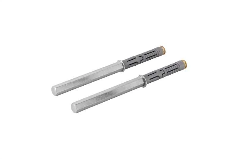 Plauktu turētājs Dolle StrongFix, 17.2x1.2 cm, pelēka krās., 2 gab.