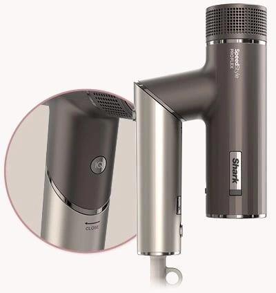 „Shark HD542EU SpeedStyle Pro Flex“ plaukų džiovintuvas - su 4 priedais