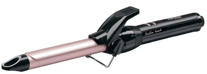 BABYLISS Plaukai Suktukas C319E Statinės skersmuo 19 mm, Temperatūra (min) 150 °C, Temperatūra (maks.) 180 °C, Šildymo lygių skaičius 10, Ekranas Nr, Juodas