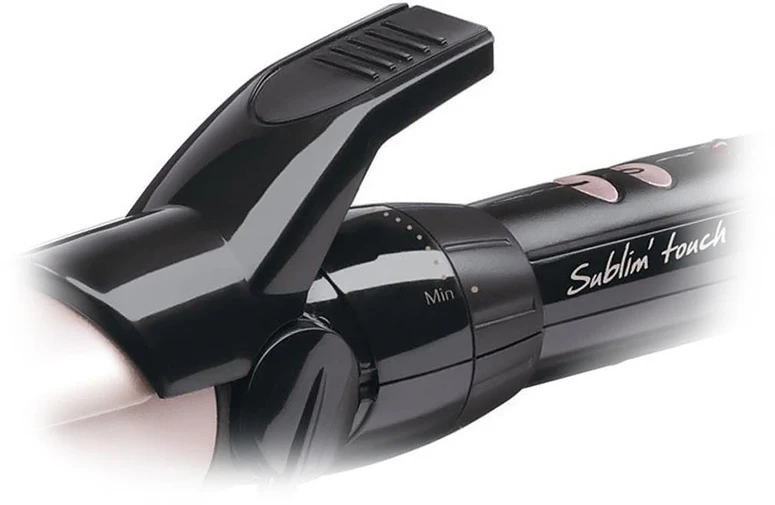 BABYLISS Plaukai Suktukas C319E Statinės skersmuo 19 mm, Temperatūra (min) 150 °C, Temperatūra (maks.) 180 °C, Šildymo lygių skaičius 10, Ekranas Nr, Juodas