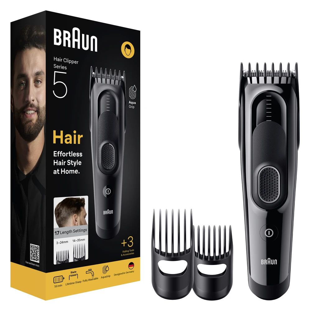 Plaukų kirpimo mašinėlė Braun 5 HC5530