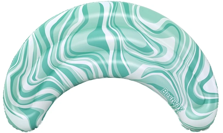 Inflatable float Bestway AQUALUNA. mėlynas. 80 x 48 cm