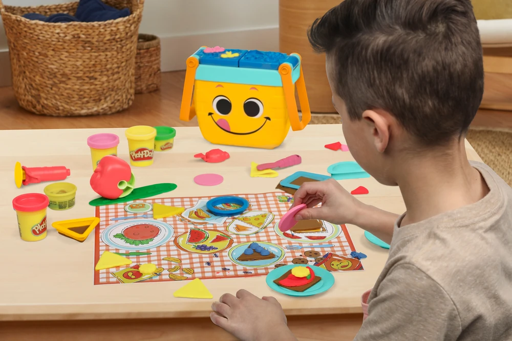 Play-Doh Plastilinas Hasbro Star Wars Picnic Shapes Starter Set, įvairių spalvų