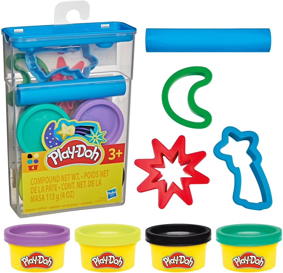 PLAY-DOH Rinkinys kelioninėje dėžutėje