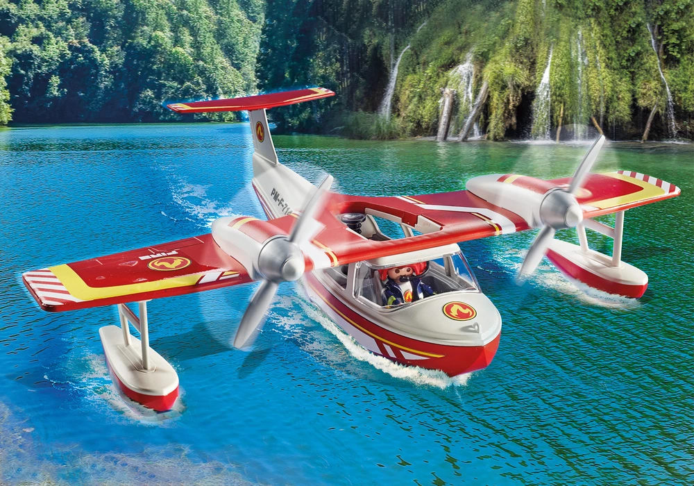 PLAYMOBIL ACTION HEROES Ugniagesių lėktuvas 71463