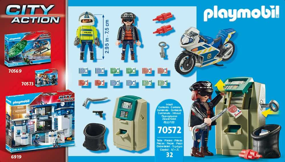 70572 PLAYMOBIL® City Action, Banko vagies gaudymas
