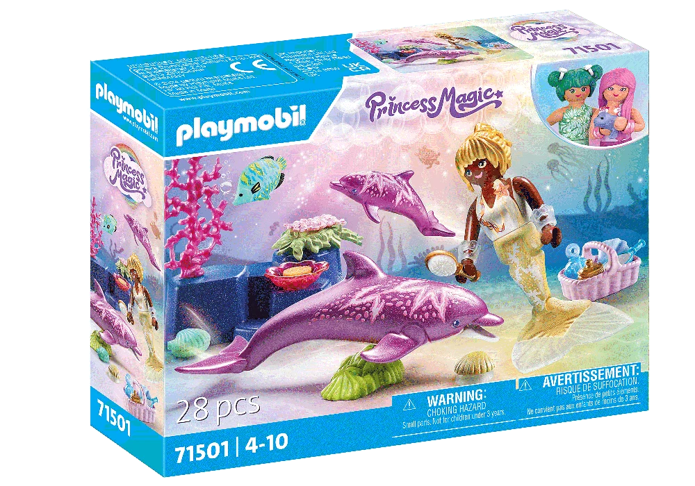 Playmobil Princess Magic 71501 Undinėlė su delfinais
